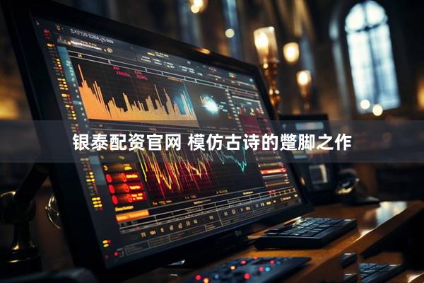 银泰配资官网 模仿古诗的蹩脚之作